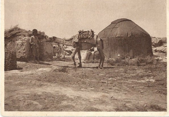 1930 Ашхабад Житель и Верблюд