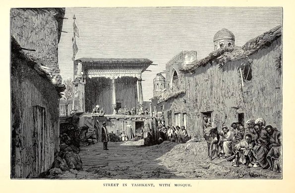 1873 Ташкент Мечеть Ески Джива и Медресе Беклярбека