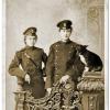1901 Ташкент Две Девушки Подруги в Военной Форме