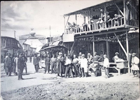1905 Ташкент Чайхана на Террасе Предпл