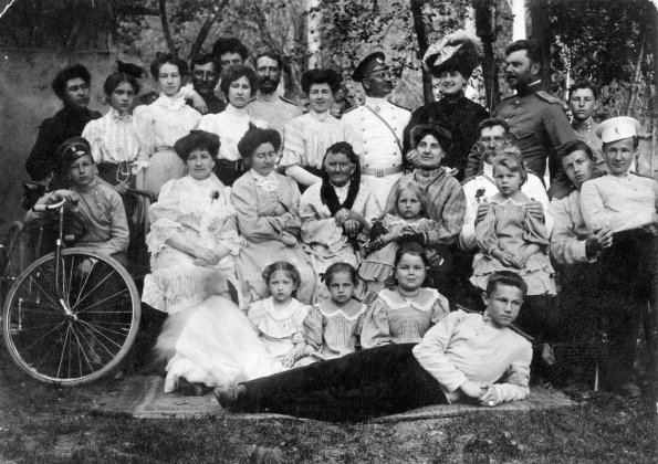 1910 Ташкент Групповое Фото