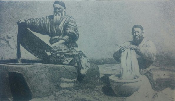 1910 Ташкент Красильщики за Работой