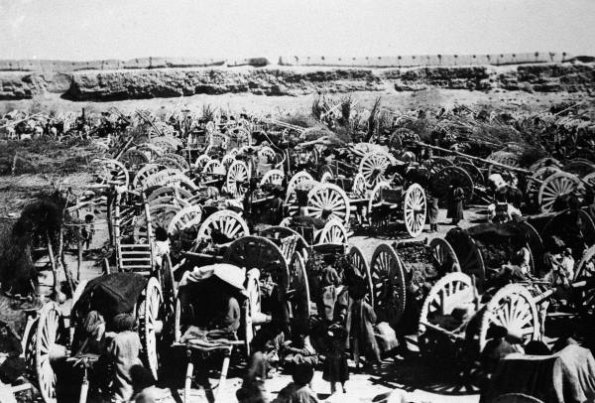 1912 Ташкент Кустари Изготавливают Повозки