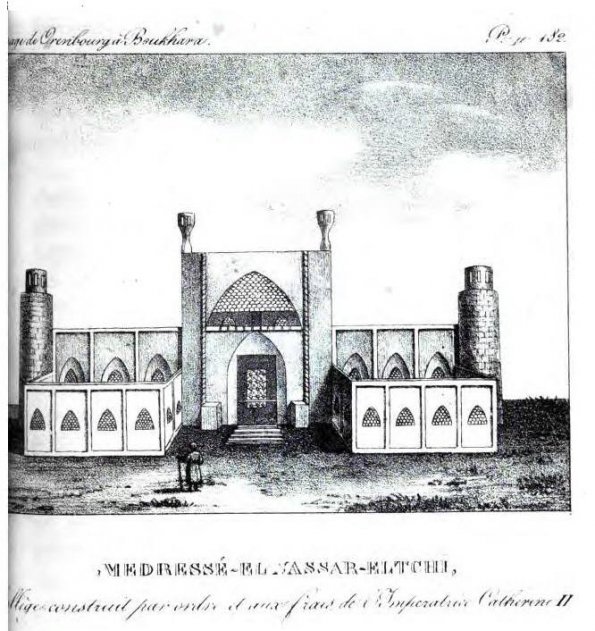 1820 Бухара Медресе Ир-Назар Эльчи