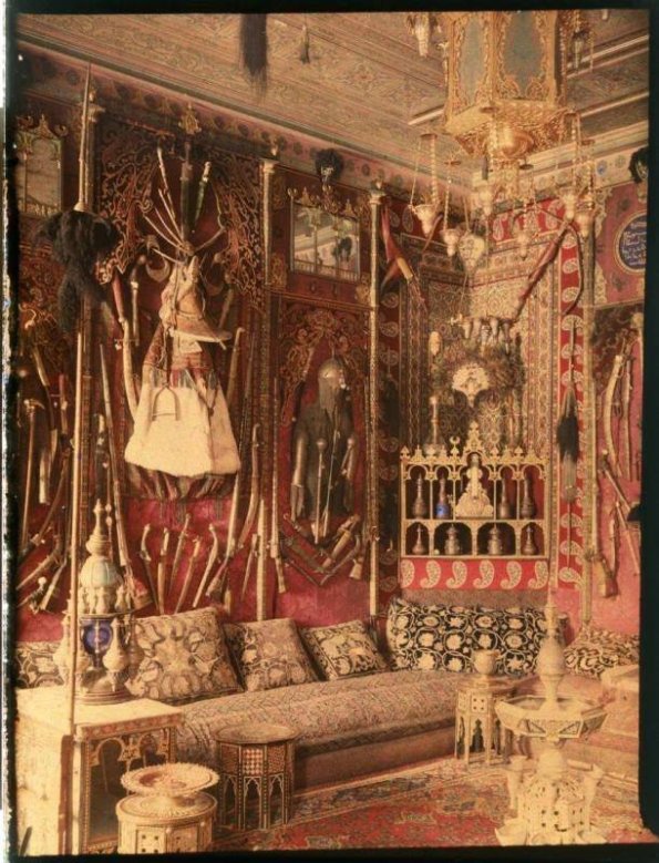 1917 Азиатская комната в Екатерининском дворце Царского Села
