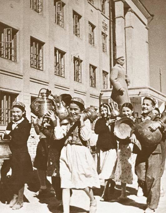 1941 Ташкент Весна Сбор Металлолома