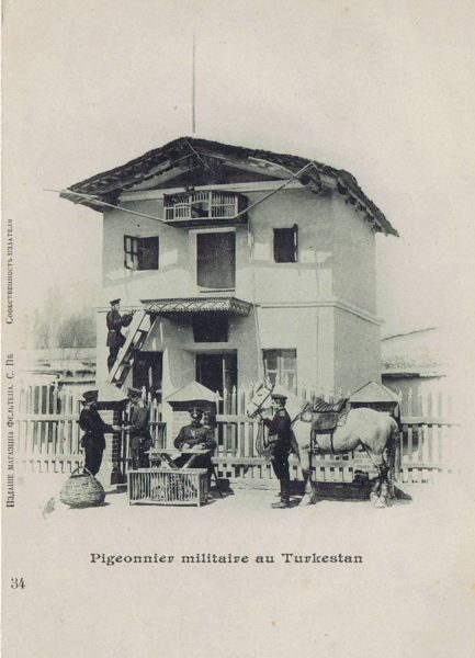 1982 Pigeon Military Post Office in Turkestan