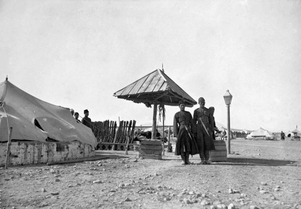 10. Окрестности Асхабада (неточно). Лагерь
