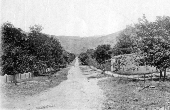 Единственная улица в загородной Фирюзе. 1900-1910