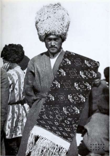 Мерв, продавец ковров. 1917