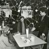 Новое кафе Чемен в колхозе Совет Түркменистаны, около 1970-го года.