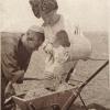 Посевная, семена хлопка - фото без подписи и даты, прибл. 1950-е