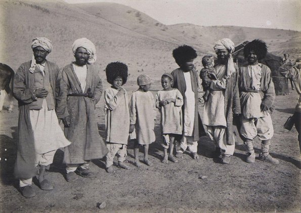 Туркмены (Альбом Кушкинская полевя железнодорожная рота1908-1912)
