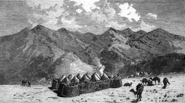 1881 Гызыл-Арбат Н. Н. Каразин с наброска поручика Петникова