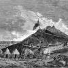 1881 Холм Денгиль-Тепе после занятия его русскими войсками Н. Н. Каразин с наброска поручика Петникова