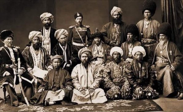 1883 Делегация чиновников Туркестана на коронации Александра III, Москва