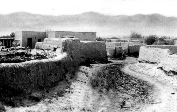 1890 Ашхабад Восточная окраина будущего европейского поселения