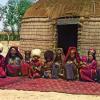 1911 Близ Байрам-Али - Текинец с семьей (С. Прокудин-Горский, 1911-й год)
