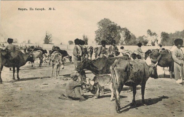 Мерв. № 5. На базаре.