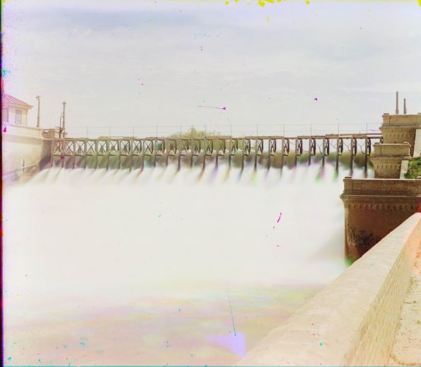 Окрестности Мерва. Байрам-Али. Мургабское имение. Гундукушская плотина в Мургабском имении