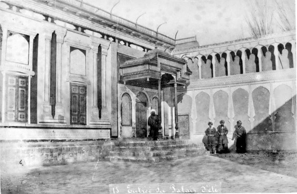 1883 Бухара Летний Дворец Эмира Ширбудун Вход