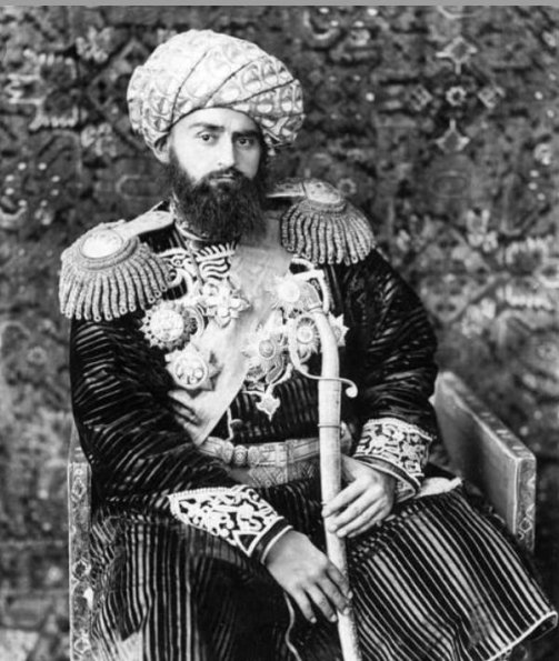 1890 Emir of Bukhara Abdul Ahadhon