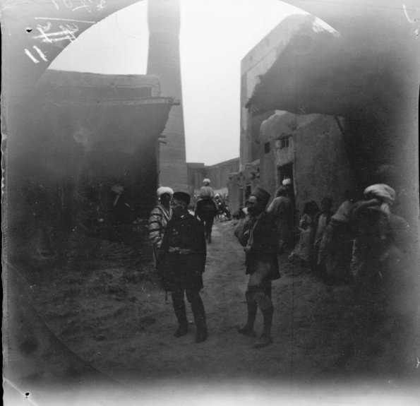 1891 Бухара Снимки Томаса Аллена Вид на Минарет Комплекса Пои-Калян