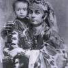 1895 Предпл Бухара Предпл Фото Женщины-еврейки с Ребенком