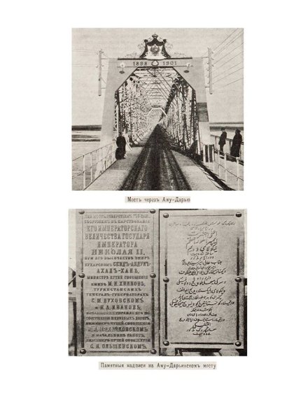 1901 Чарджоу Мост через Аму-Дарью
