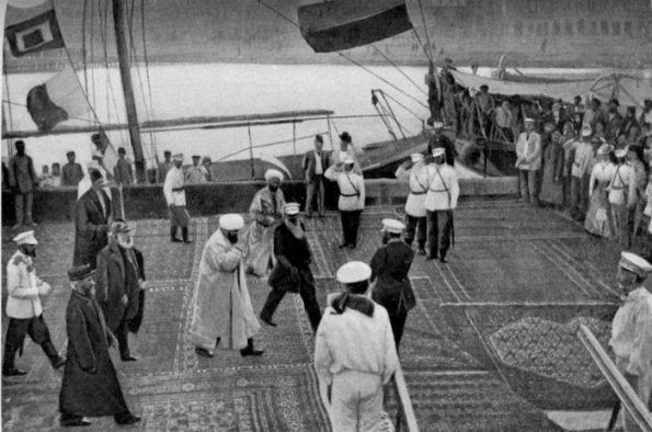 1901 Bukhara Emir in Baku 1901