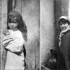 1902 Маленькая узбекская девочка из Самарканда. Таджикская девочка с кувшином воды. Иллюстрации из книги Гюго Краффта