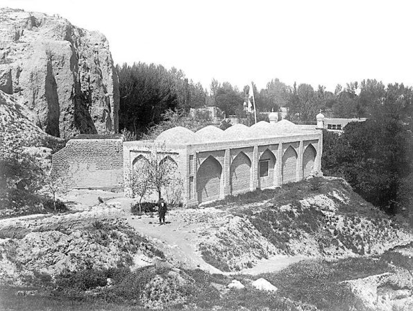 1910 Предпл  Самарканд Захоронение Ходжи Данияра и Сиебча