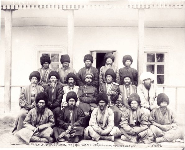 1910 Предпл Мерв Предпл Текинцы Мурад-Хан, Юсуп-Хан и Окружение