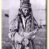 1910 Kazakh Girl in Dress