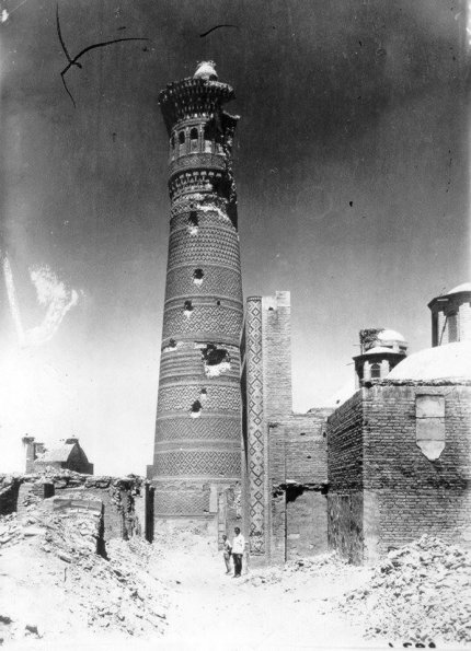 1920 Бухара Историческая Часть Города после Штурма и Бомбежки 2
