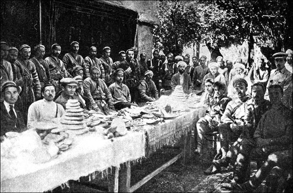 1921 Фергана Переговоры басмачей с представителями Красной армии, Фергана, 1921 год