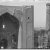 1924 Самарканд Медресе Улугбека Правый Минарет Поддерживают Канаты
