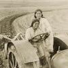1924 Узбекистан Трактористки на Первом Советском Тракторе Фордзон-Путиловец