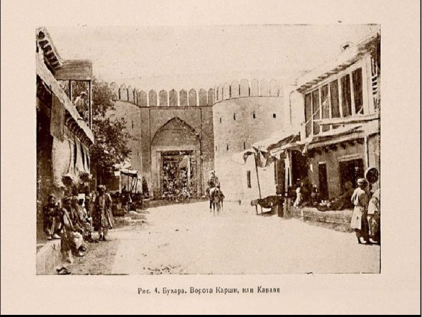 1925 Предпл Бухара Ворота Карши