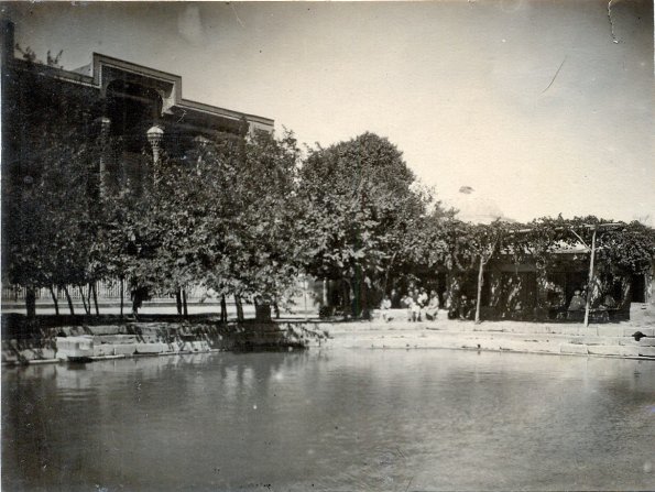 1928 Бухара Регистан Мечеть Боло-Ховуз и Мечеть Усто Рухи