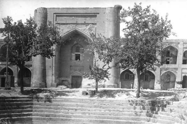 1930 Предпл Бухара Медресе и Ховуз Фото без Подписи