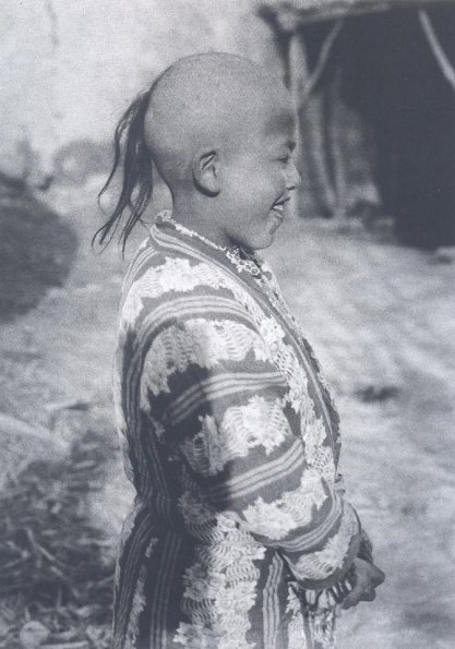 1932 Samarkand First Son Plait on Nape