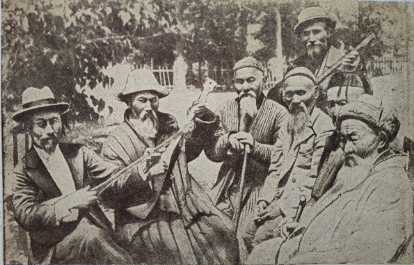 1935 Предпл Джамбул в Кругу Казахских Акынов