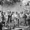 1935 Предпл Узбекистан Жители Возвращаются со Строительства Большого Ферганского Канала