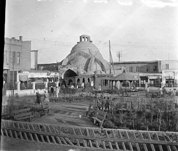 1936 Бухара Сквер у Торгового Купола Токи Саррофон 1