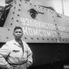 1942 Предпл Ташкент Бронепоезд, Собранный в Узбекистане для Фронта