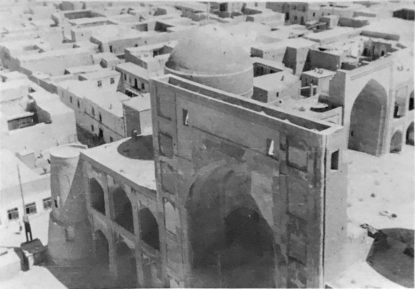 1944 Бухара Панорама с Минарета Калян 10