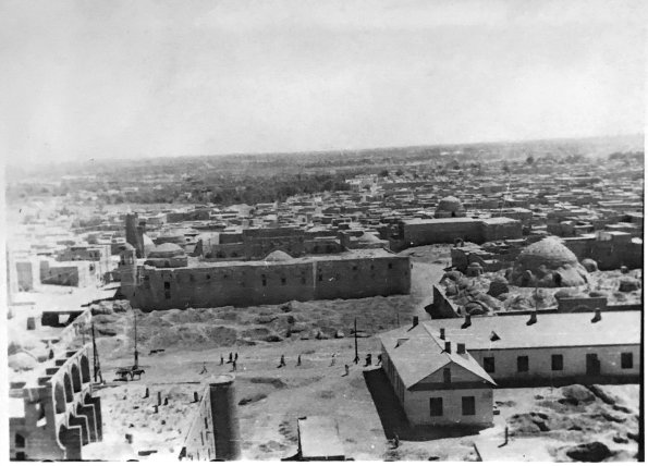 1944 Бухара Панорама с Минарета Калян 6
