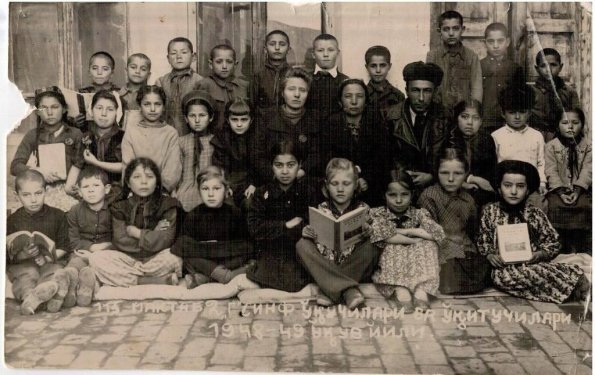 1949 Ташкент Предпл Класс и Преподователи 115-й Школы