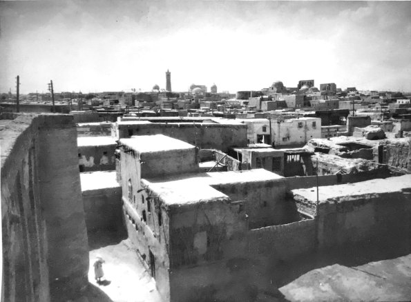 1950 Бухара Вид Города с Медресе Кукельдаш на Северо-запад